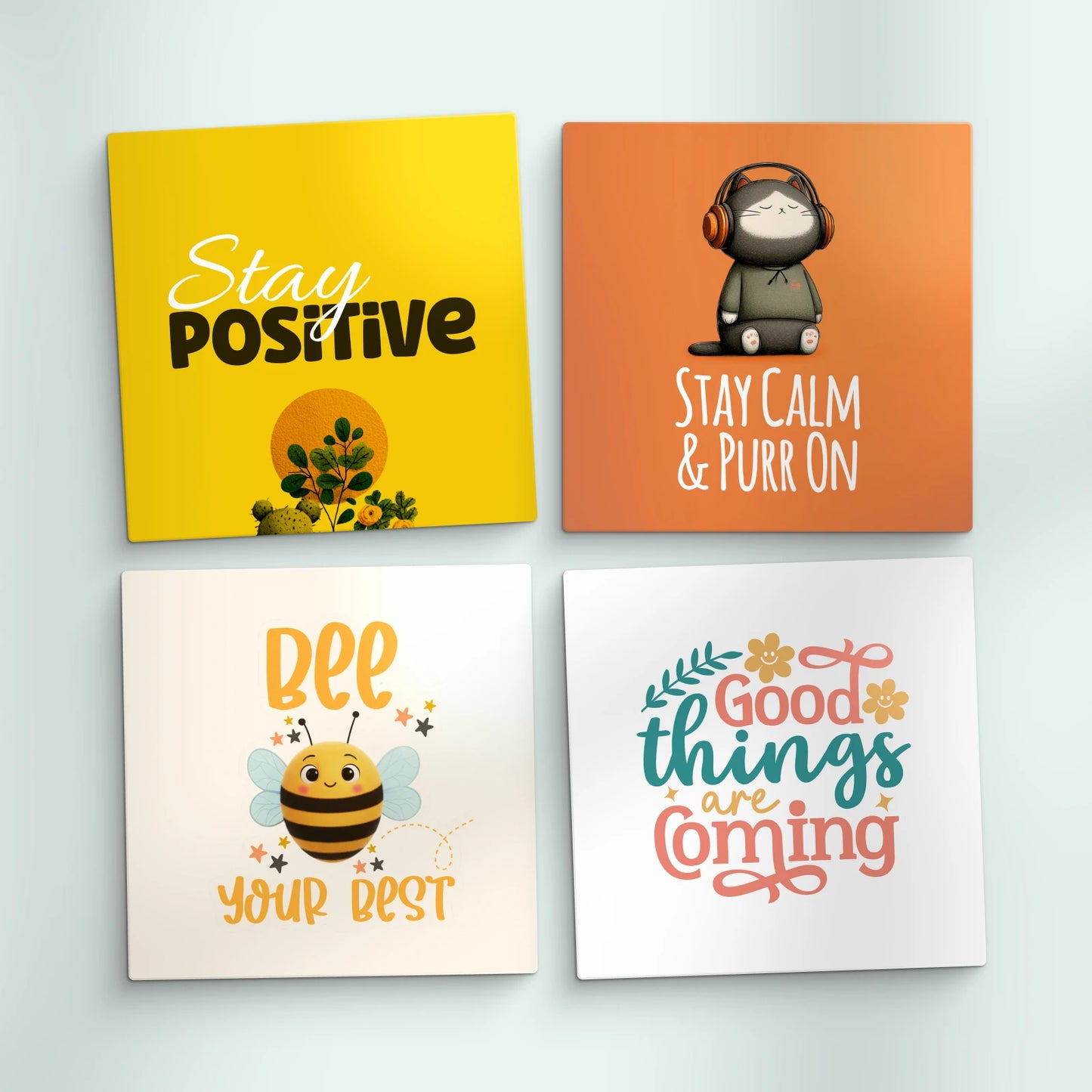 Set of 6 Affirmations Magnets